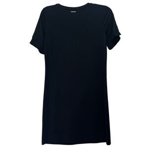 Michael Kors Dress Women XS Chiffon Sleeves Career Cocktail LBD Black